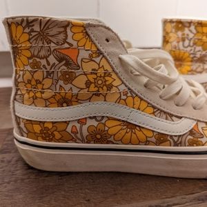 Floral & Mushroom Vans